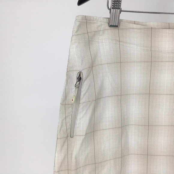 Avia Woven Plaid Skort, Large - Picture 4 of 12